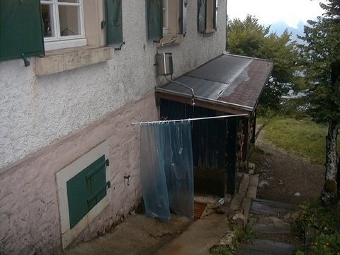 douche extérieure
